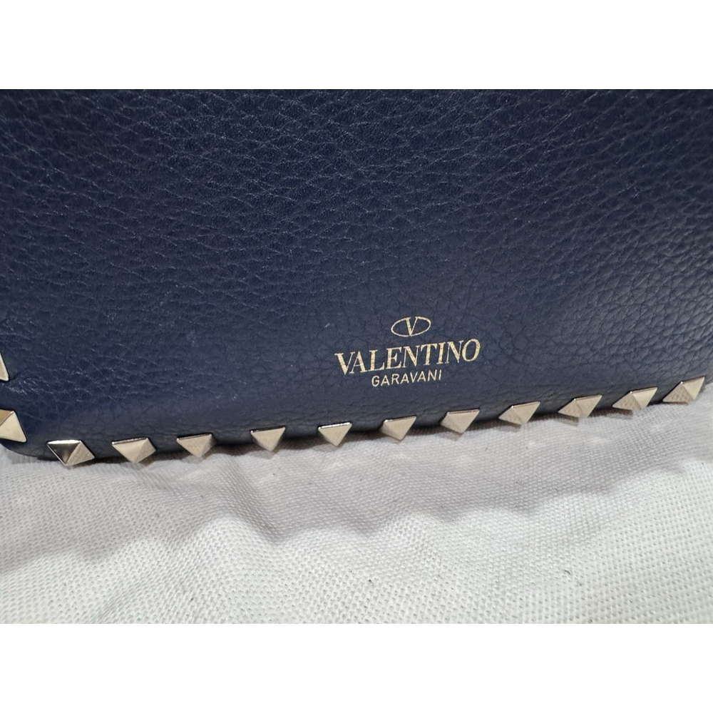 Valentino Rockstud Gold Hardware Crossbody Blue - Picture 2 of 16